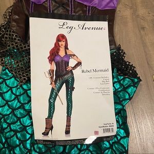 Rebel mermaid Halloween costume